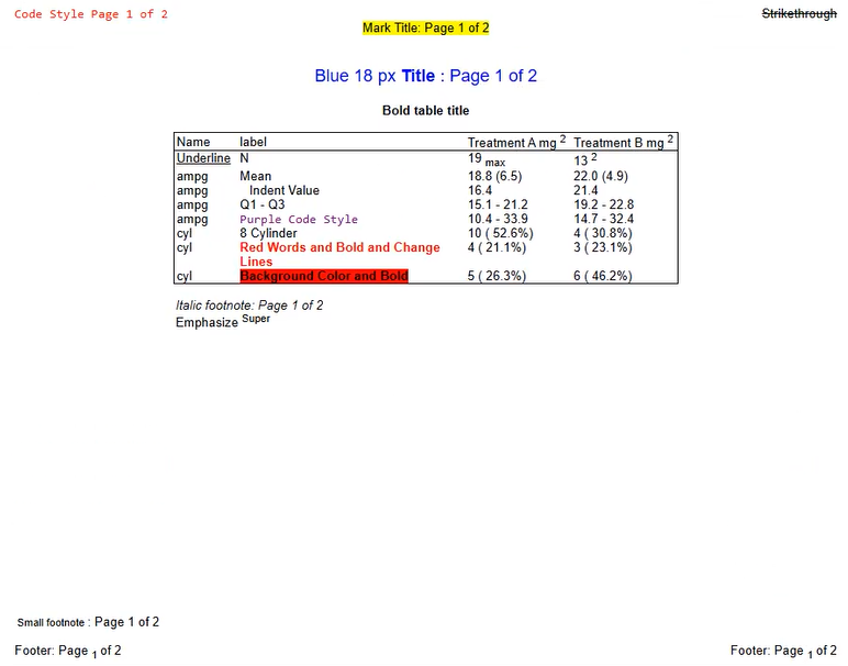 Example image A